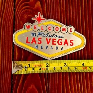 Famous Welcome to Las Vegas Sign Belt Buckle